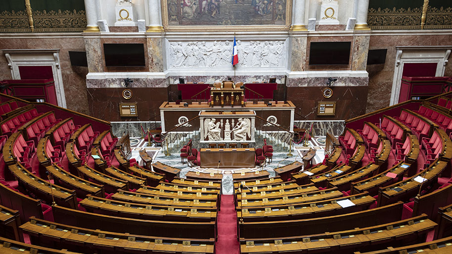 Hémicycle de l'Assemblée nationale